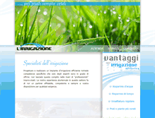 Tablet Screenshot of lirrigazione.com